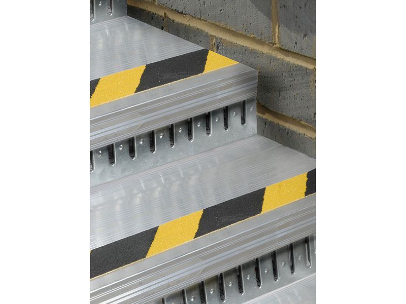 Sylglas Anti-Slip Tape 50mm x 3m Black & Yellow Hazard Sylglas - Dynamic Drive