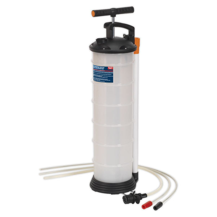 Sealey Vacuum Oil & Fluid Extractor Manual 6.5L Sealey  - Dynamic Drive