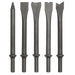 Sealey Air Hammer Chisel Set 170mm 5pc SA11C Sealey - Dynamic Drive