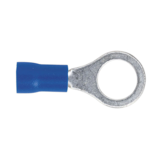 Sealey Easy-Entry Ring Terminal 8.4mm (5/16") Blue Pack of 100 BT27 Sealey - Dynamic Drive