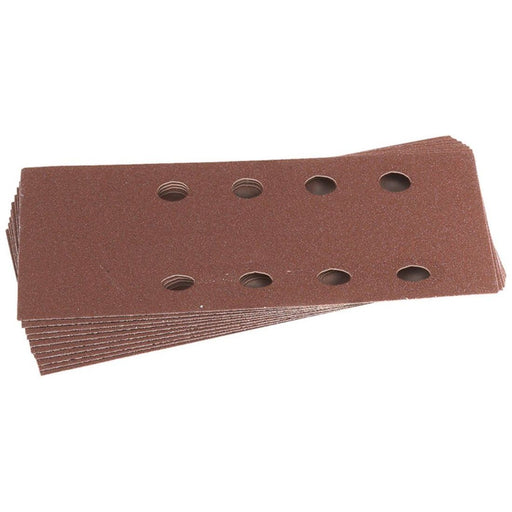 Draper Assorted Grit Aluminium Oxide Sanding Sheets, 90 x 187mm (Pack of 10) Draper - Dynamic Drive