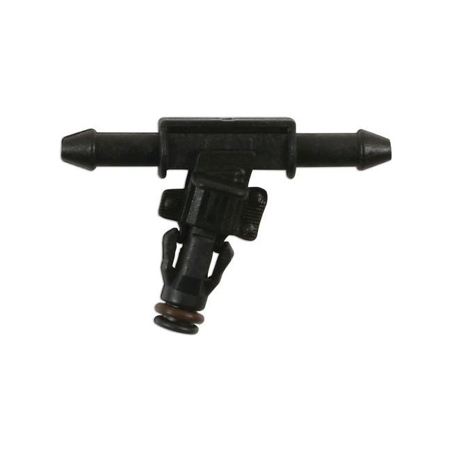 Connect Fuel Line 2 Way Angled Leak off Connector 5pc 34064 Tool Connection - Dynamic Drive