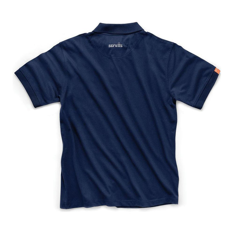 Scruffs Eco Worker Polo Navy M Scruffs - Dynamic Drive