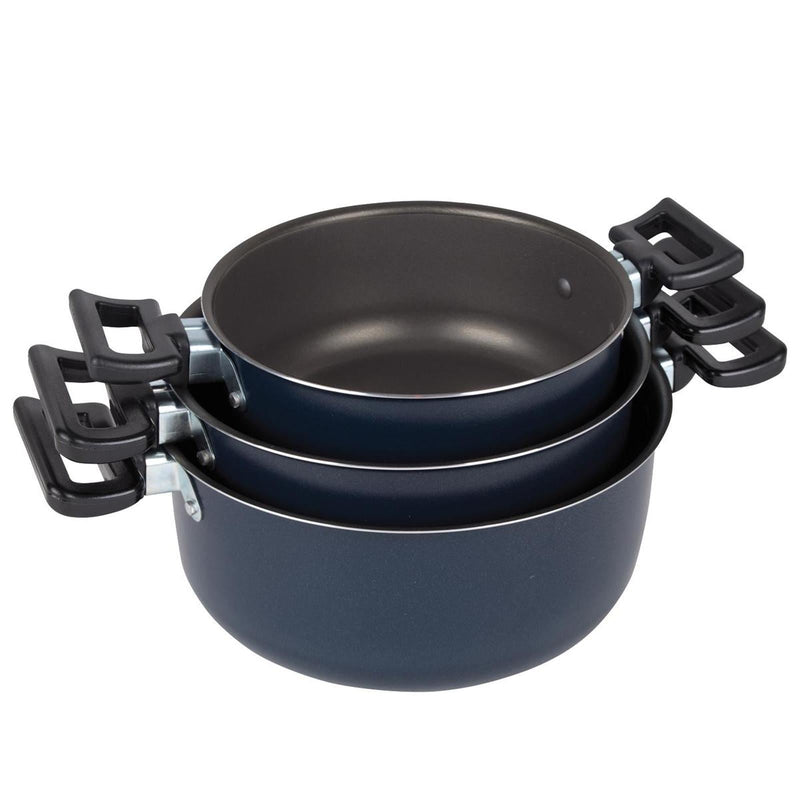 Bo-Camp Cookware Set Rondo 3 Pieces Aluminium Bo-Camp - Dynamic Drive