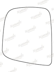 Summit Stick-On Commercial Mirror Glass fits Nissan NV200 Van 10 to 13 LHS Summit - Dynamic Drive