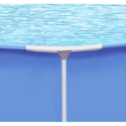 Dellonda Steel Frame Round Swimming Pool & Filter Pump 12ft - Blue DL20 Dellonda - Dynamic Drive