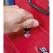 Sealey Side Cabinet for Long Handle Tools Red APLHT Sealey - Dynamic Drive