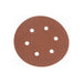 Faithfull Hook & Loop Sanding Disc DID2 Holed 150mm x 80G (Pack 25) Faithfull - Dynamic Drive