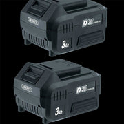 Draper D20 20V Brushless Mid-Torque Impact Wrench, 1/2", 400Nm, 2 x 3.0Ah Batter Draper - Dynamic Drive