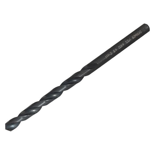 Dormer A100 HSS Jobber Drill Bit 4.90mm OL:86mm WL:52mm Dormer - Dynamic Drive