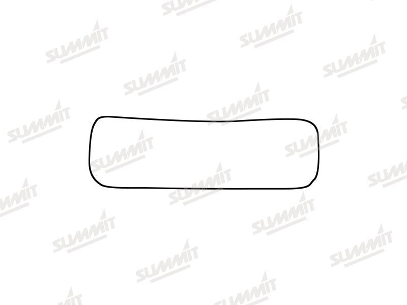 Summit Stick-On Commercial Lower Blind-Spot Mirror Glass fits Iveco Daily 00-06 LHS & RHS Summit - Dynamic Drive