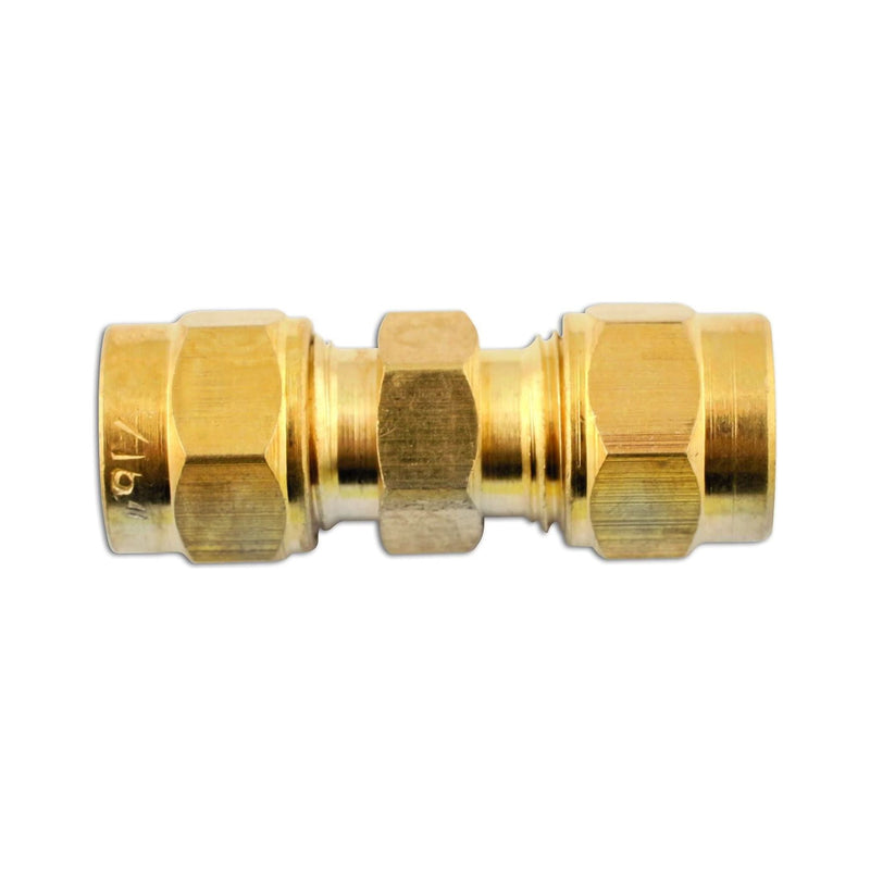 Connect Brass Straight Coupling 3/16" 10pc 31178 Tool Connection - Dynamic Drive