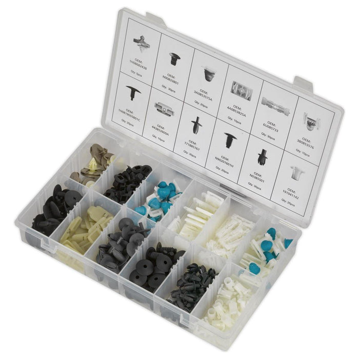 Sealey Trim Clip Assortment for VW 255pc BTC04 Sealey - Dynamic Drive