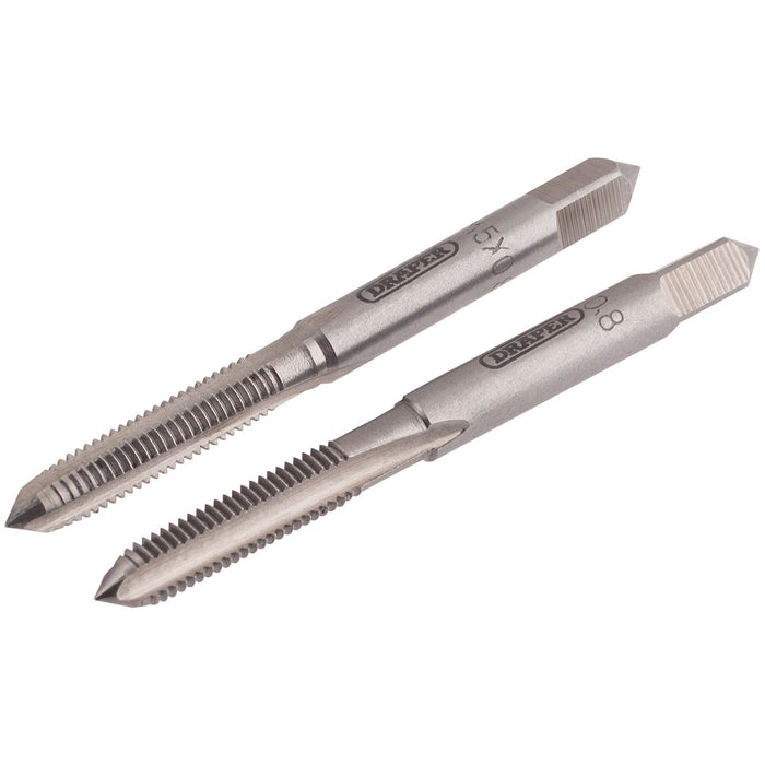 Draper Coarse Hand Taps Taper and Plug, 5mm 83798 Draper - Dynamic Drive