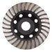 Sealey Concrete Grinding Head Turbo Row115mm WDRTCUP115 Sealey - Dynamic Drive