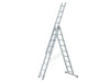 Zarges Light Trade Combination Ladder 3-Part 3 x 9 Rungs Zarges - Dynamic Drive