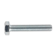 Sealey High Tensile Set Screw Screws M10 x 60mm 8.8 Grade Zinc Steel 25 Pack Sealey  - Dynamic Drive
