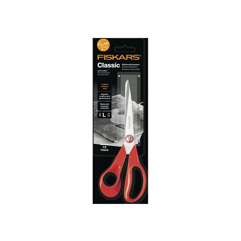 Fiskars Left-Handed General-Purpose Scissors 210mm (8in) Fiskars - Dynamic Drive