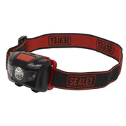 Sealey Head Torch 3  LED 3 x AAA Cell HT03LED Sealey  - Dynamic Drive