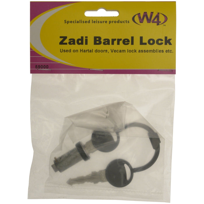 MDS1203 W4 ZADI barrel lock and keys 59000 W4 - Dynamic Drive
