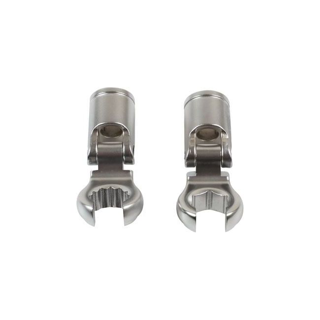 Laser Flexible Crows Foot Wrench Set 1/2"D 2pc 7720 Laser - Dynamic Drive
