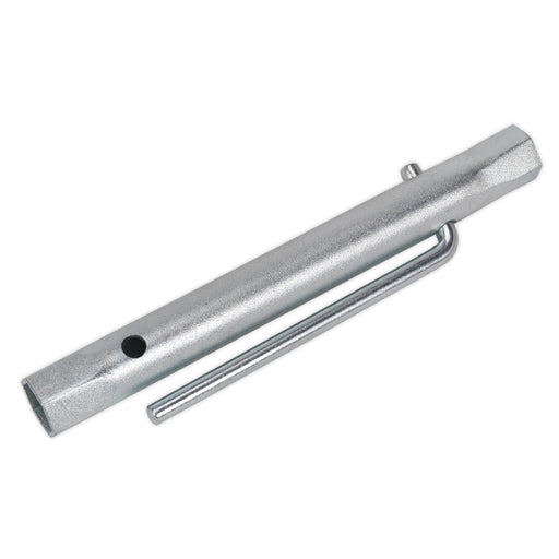 Sealey Dbl End Long Reach Spark Plug Box Spanner 16/18mm L-Bar MS157 Sealey  - Dynamic Drive
