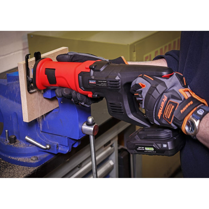 Sealey Reciprocating Saw 20V SV20 Series Body Only CP20VRS Sealey - Dynamic Drive