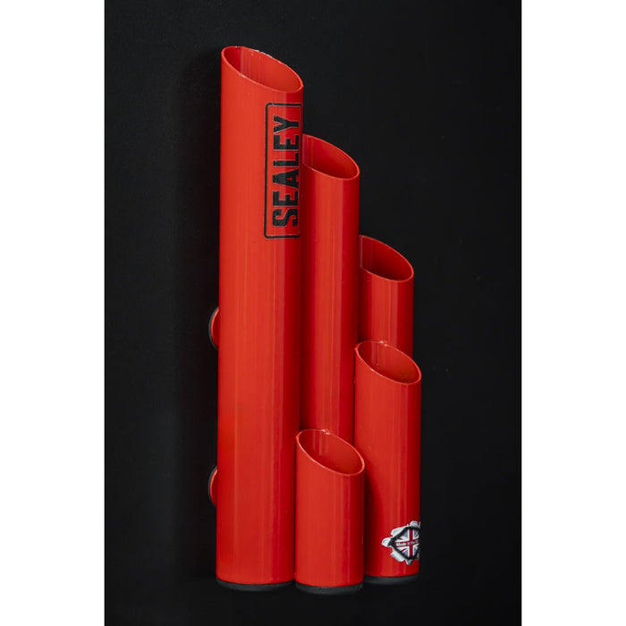 Sealey Large Magnetic Cable Tie Holder - Red APCTHRXL Sealey - Dynamic Drive