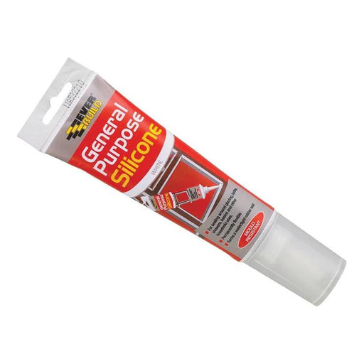 Everbuild Sika General Purpose Easi Squeeze Silicone Sealant Clear 80ml Everbuild Sika - Dynamic Drive