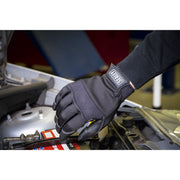 Sealey Mechanic's Gloves Light Palm Tactouch Large MG798L Sealey - Dynamic Drive