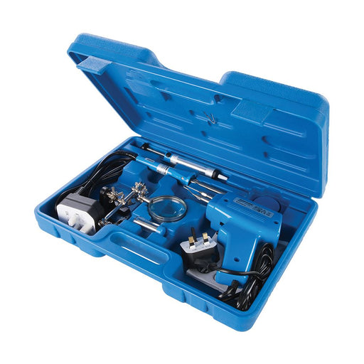 Silverline Electric Soldering Kit 9pce 100W / 30W Silverline - Dynamic Drive