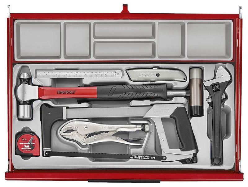 Teng Tools 26" PRO35™ roller cabinet tool kit 516 pieces red Town Tools - Dynamic Drive