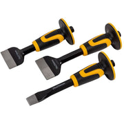 Roughneck Chisel & Bolster Set, 3 Piece Roughneck - Dynamic Drive