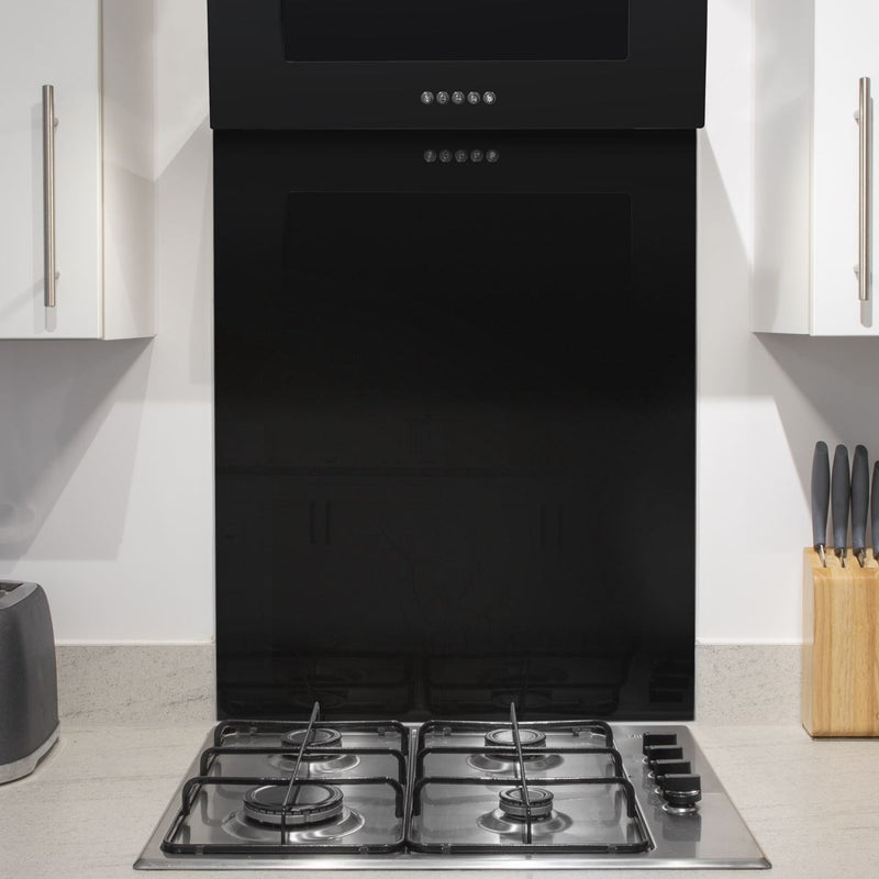 Baridi Splashback for Cooker Hoods 60 x 75cm - Black DH194 Baridi - Dynamic Drive
