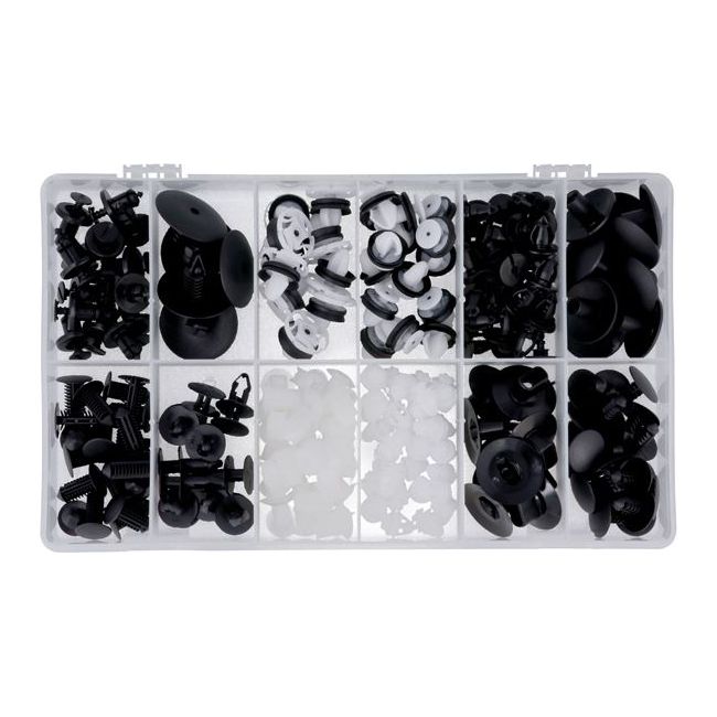 Connect Assorted Trim Clips to suit for Renault Clio 195pc 35984 Tool Connection - Dynamic Drive
