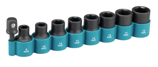 Makita *1/2 Impact Socket+Adapter Set B-54645" Makita - Dynamic Drive
