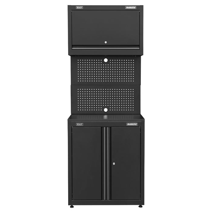 Sealey Rapid-Fit 2 Door Cabinet & Wall Cupboard APMS2HFP Sealey - Dynamic Drive