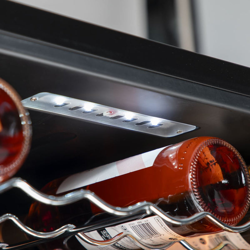 Baridi 52 Bottle Dual Zone Wine Fridge & Cooler DH236 Baridi - Dynamic Drive