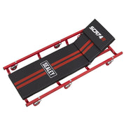 Sealey Creeper 40" with Steel Frame, 6 Wheels & Adjustable Headrest SCR74 Sealey  - Dynamic Drive