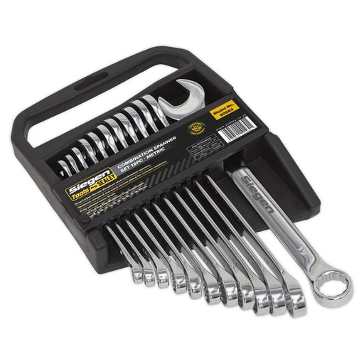 Sealey Combination Spanner Set 12pc Metric S0563 Siegen by Sealey - Dynamic Drive