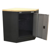 Sealey Modular Corner Floor Cabinet 865mm APMS60 Sealey - Dynamic Drive