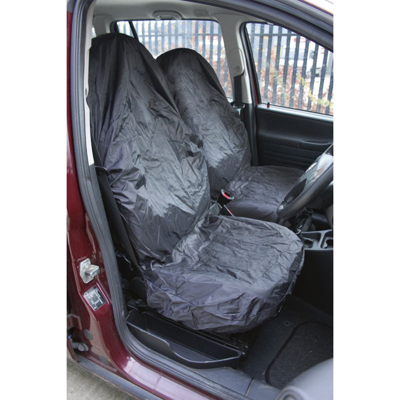 Sealey Front Seat Protector Set 2pc Lightweight CSC5 Sealey - Dynamic Drive