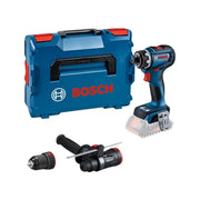 Bosch GSR 18V-90 FC Pro FlexiClick Drill Driver + 2 Attachments in Case 18V Bare Unit Bosch - Dynamic Drive