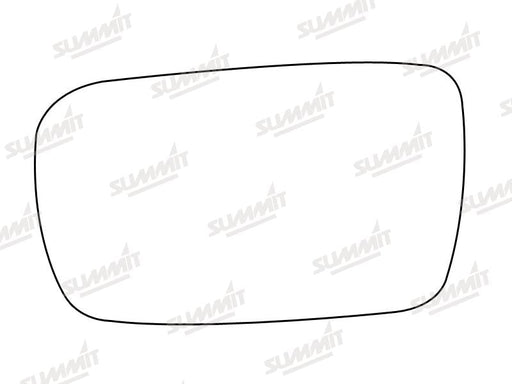 Summit Heated Base Plate With Standard Mirror Glass fits Toyota Yaris 99 to 03 RHS Summit - Dynamic Drive