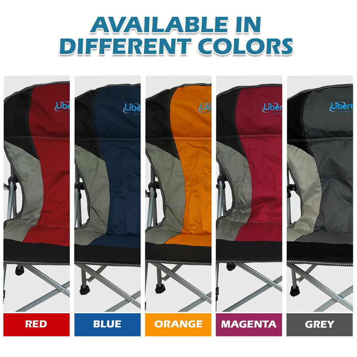 MDS1203 Liberty Blue Folding Chair (order multiples of 4 only) XYC-026A-1 Liberty Leisure UK  - Dynamic Drive