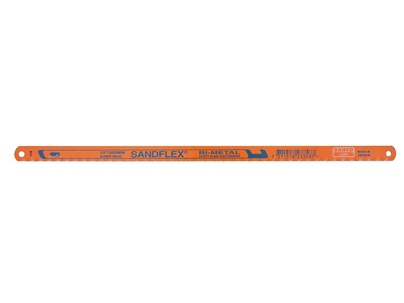 Bahco 3906 Sandflex® Hacksaw Blades 300mm (12in) x 32 TPI (Pack 2) Bahco - Dynamic Drive