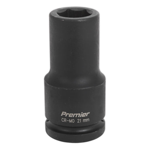 Sealey Impact Socket 21mm Deep 3/4"Sq Drive IS3421D Sealey - Dynamic Drive