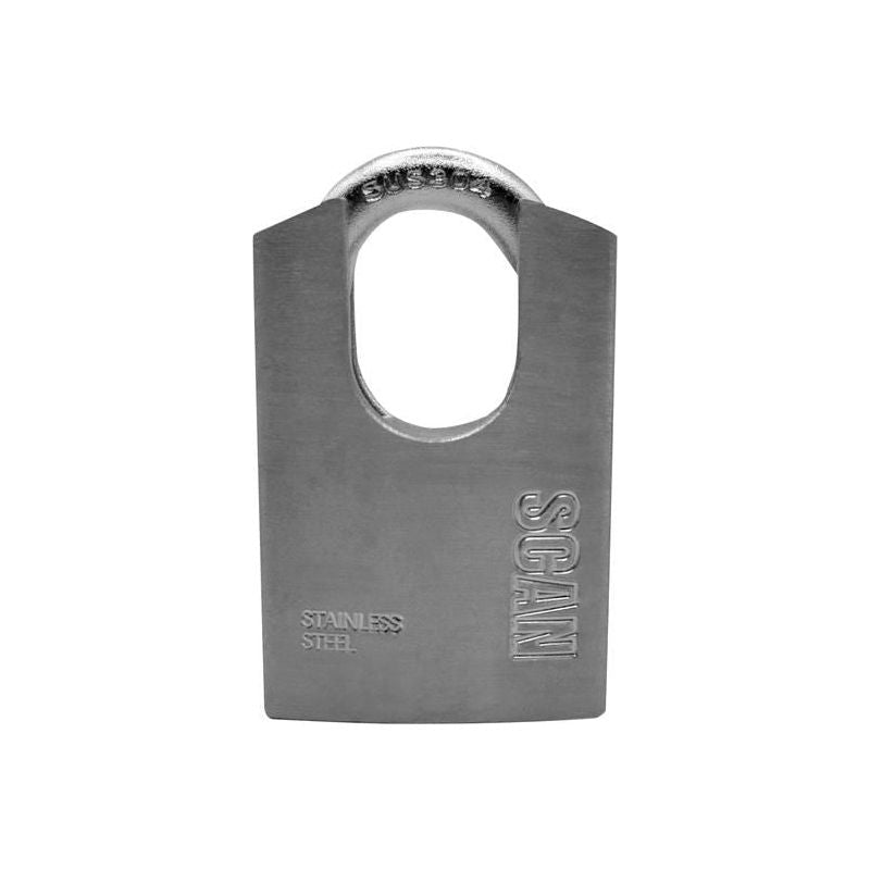Scan Stainless Steel Shrouded Padlock 50mm Scan - Dynamic Drive