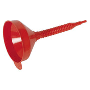 Sealey Flexi-Spout Funnel Medium200mm with Filter F2F Sealey - Dynamic Drive