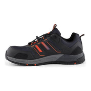 Scruffs Air Safety Trainer Black/Orange Size 10.5 / 45 Scruffs - Dynamic Drive